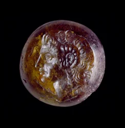 Porträt von Alexander dem Großen, wahrscheinlich 4. Jahrhundert v. Chr.